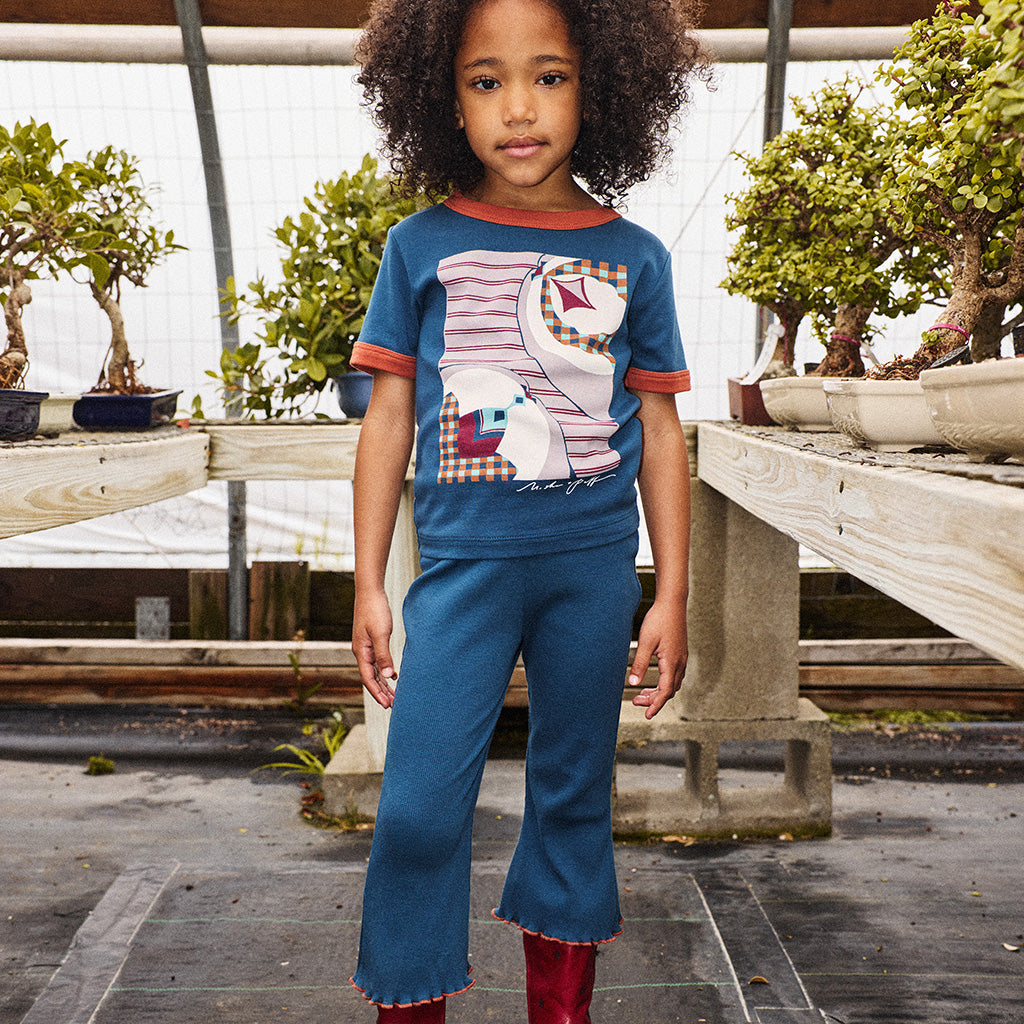 Misha & Puff Child Lizzie Pants Marine Blue