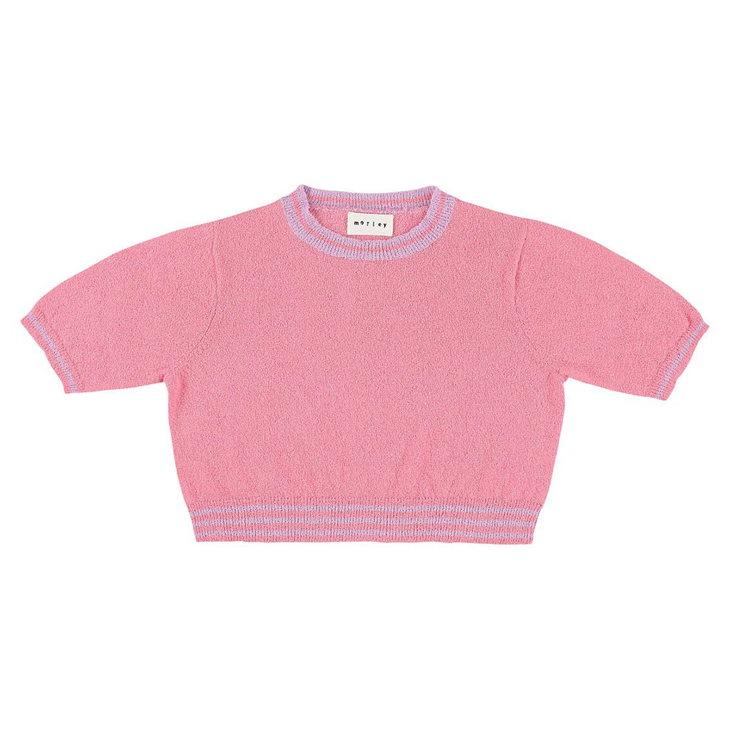 Morley Child Xane Knit T-shirt Pink And Lilac