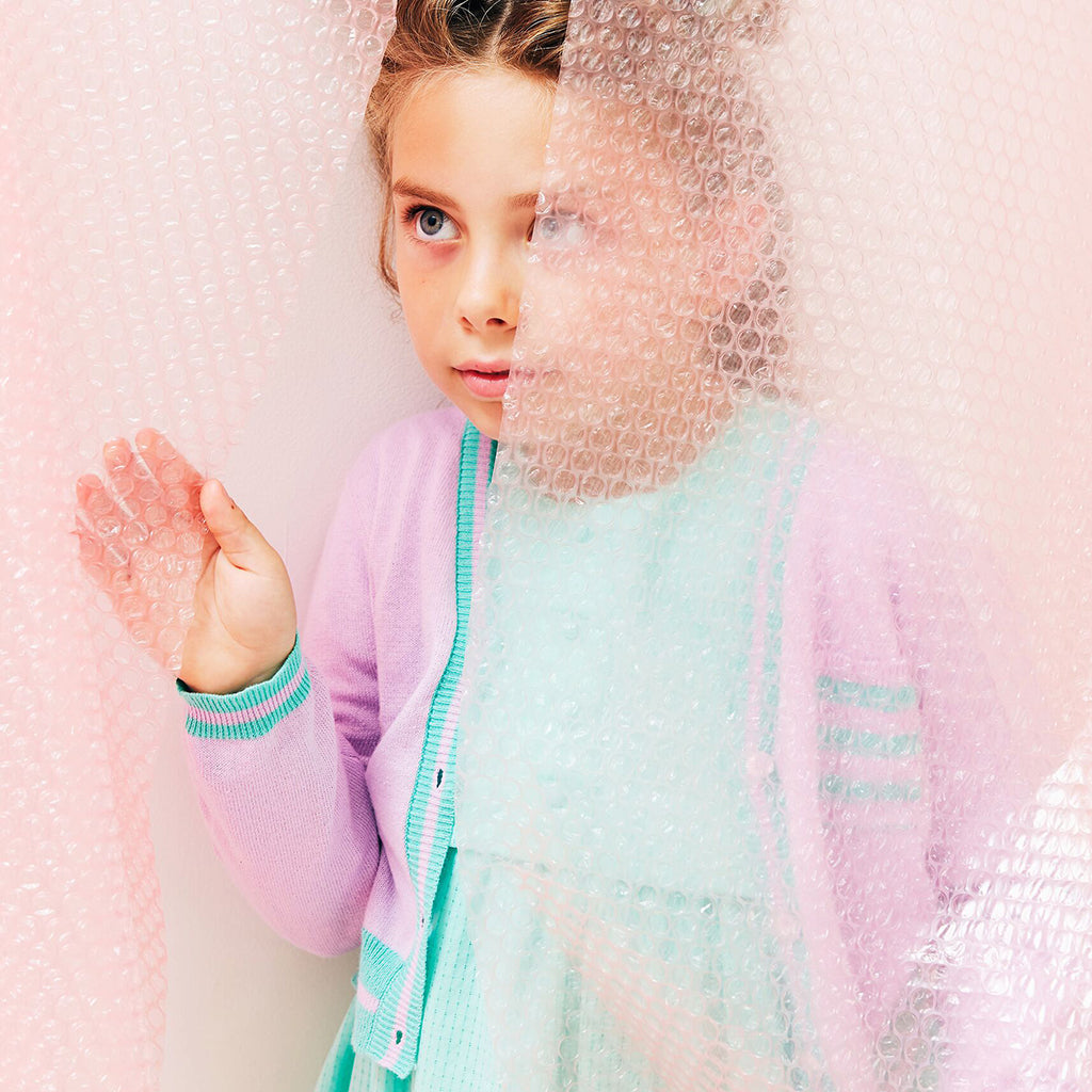 Morley Child Xothy Cardigan Lilac Purple