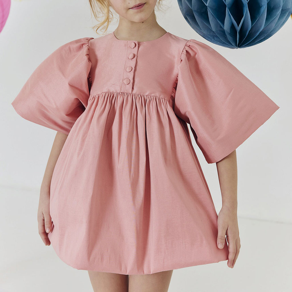 Morley Child Ydol Dress Diana Rose Pink