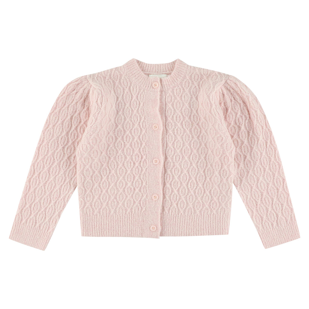 Morley Child Yingrid Cardigan Yak Rose Pink