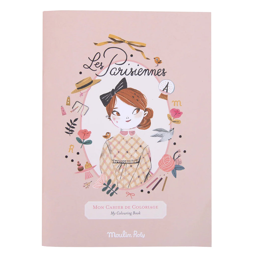Moulin Roty Les Parisiennes Colouring Book