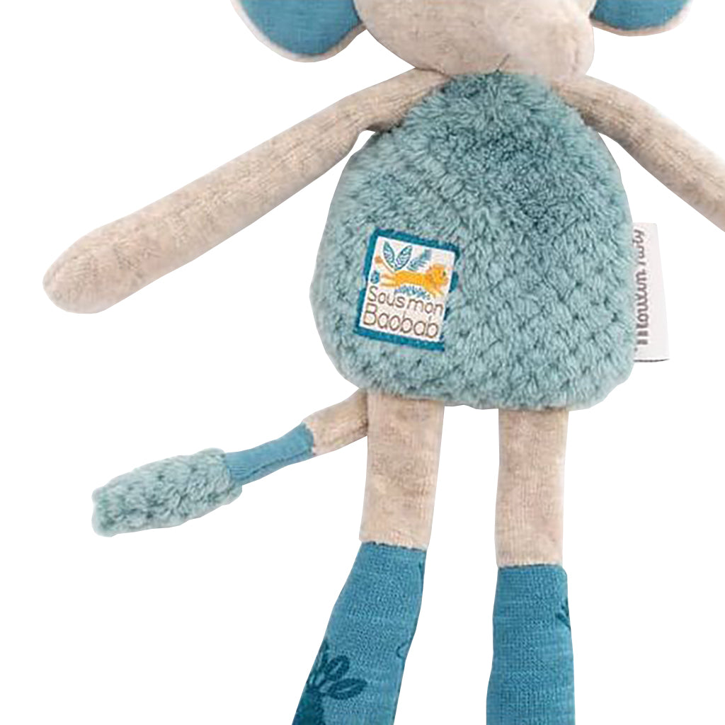 Moulin Roty Sous Mon Baobab Elephant Rattle