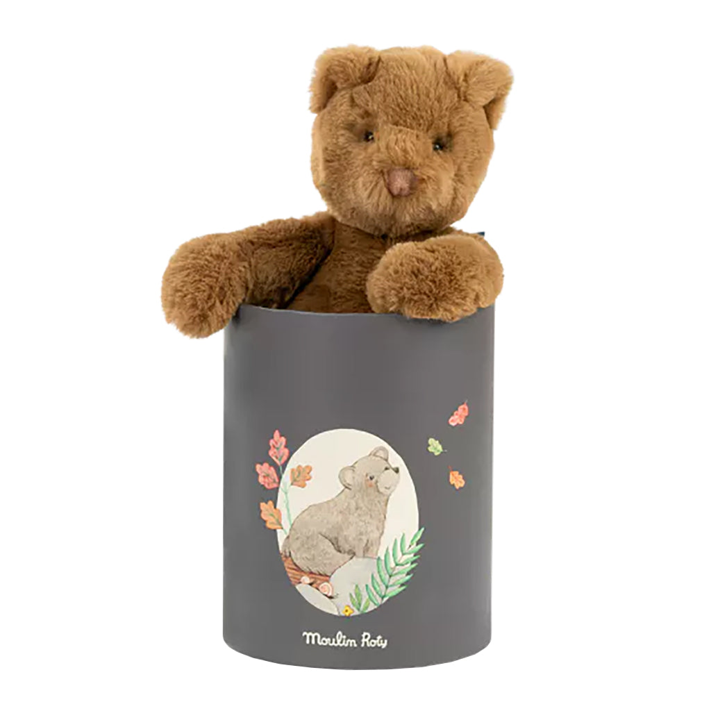 Moulin Roty Arthur et Louison Bear Soft Toy In Box
