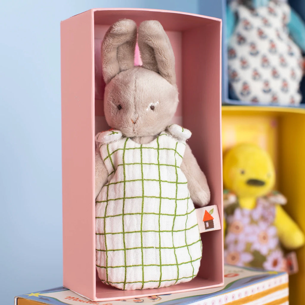 Moulin Roty Les Minouchkas Baby Nine The Rabbit Soft Toy