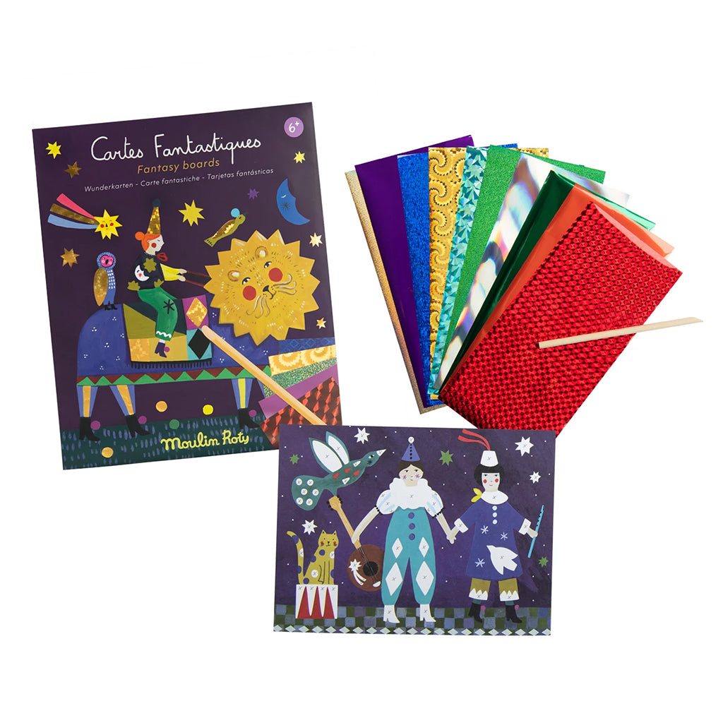 Moulin Roty Les Cometes Filantes Fantastic Cards