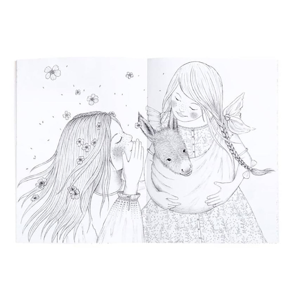 Moulin Roty Les Rosalies Colouring Book