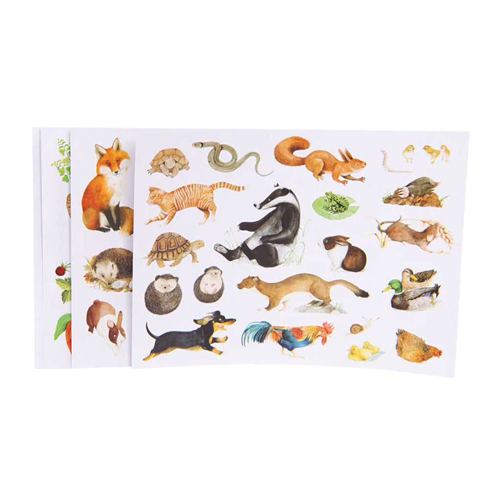 Moulin Roty Le Jardinier Nature Stickers