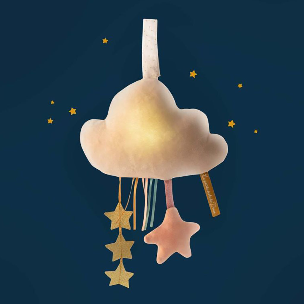 Moulin Roty Petite Ecole de Danse Luminous Hanging Cloud Activity Toy