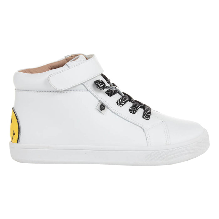 Old Soles Child Smiley Sneak Shoes Snow White