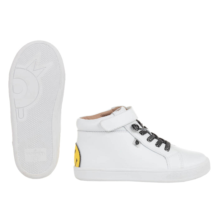 Old Soles Child Smiley Sneak Shoes Snow White