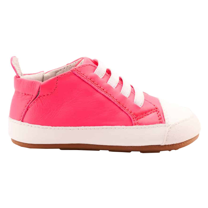 Old Soles Baby Eazy Jogger Shoes Neon Pink