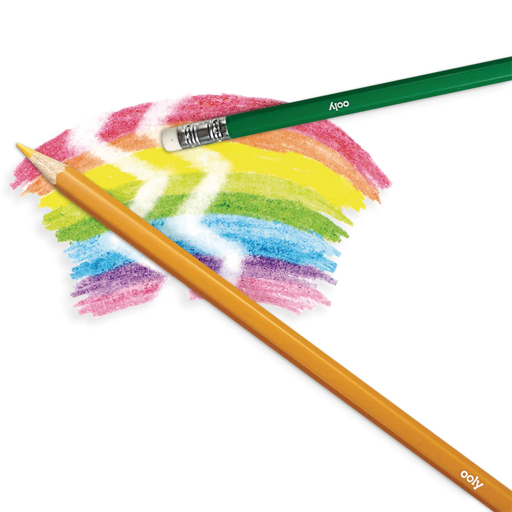 Ooly Un-Mistake-Ables! Erasable Colored Pencils Set of 12