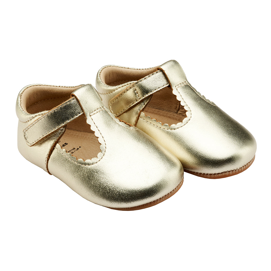 Old Soles Baby Rose Shoes Gold