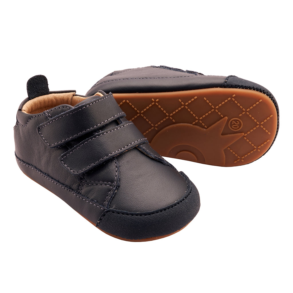 Old Soles Baby Play Markert Shoes Navy Blue