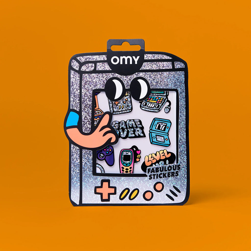 Omy Big Fabulous Stickers Game Boy