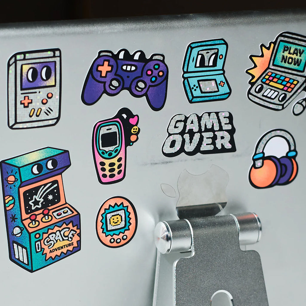 Omy Big Fabulous Stickers Game Boy