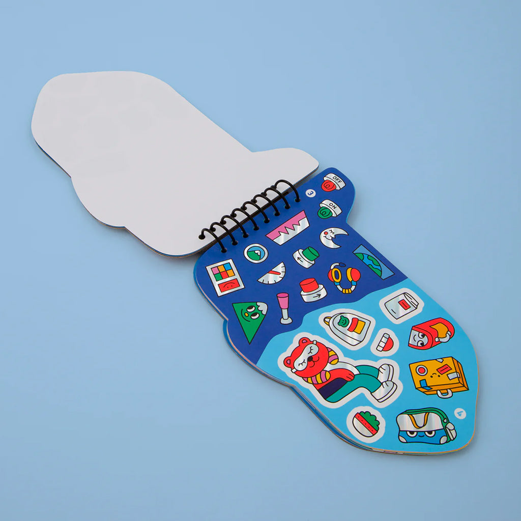 Omy Sticker Activity Book Vroom