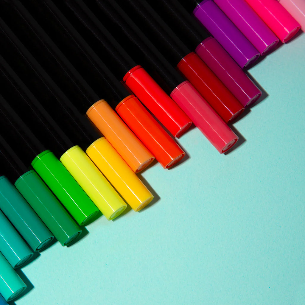 Omy Set Of 100 Double Tip Markers