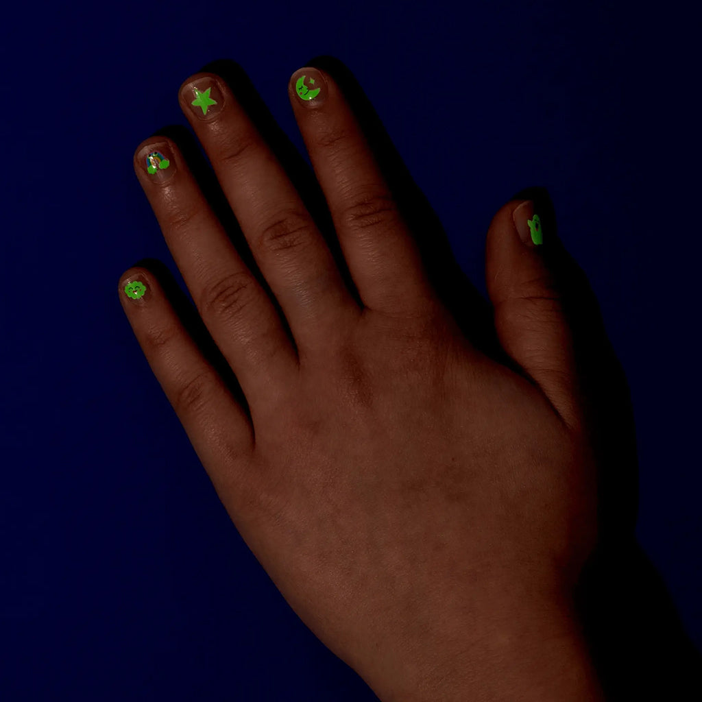 Omy Nail Stickers Glow Party