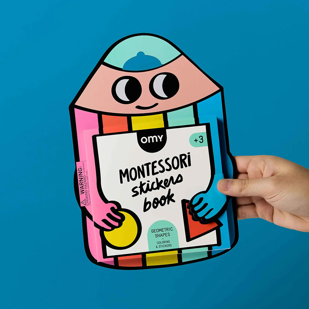 Omy Montessori Sticker Book Geometric Shapes