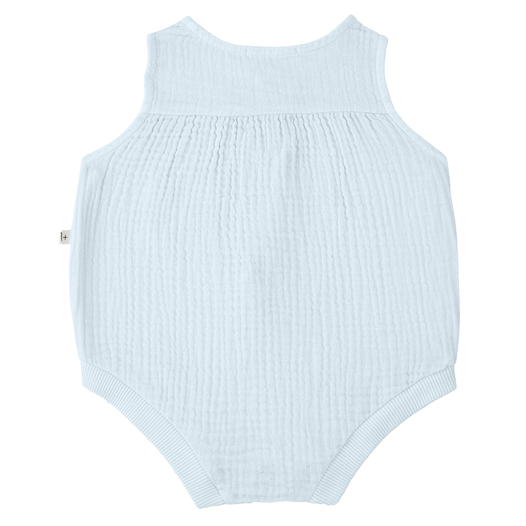 1+ In The Family Baby Yago Bodysuit Misty Blue