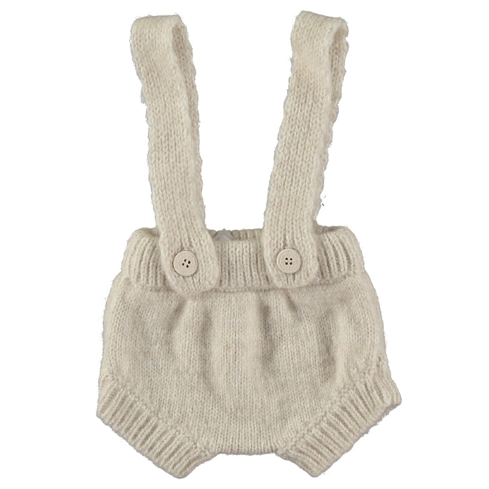 Pequeno Tocon Baby Wool Bloomers Natural Cream
