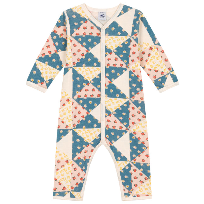 Petit Bateau Baby Lambou Pyjamas Patchwork Print