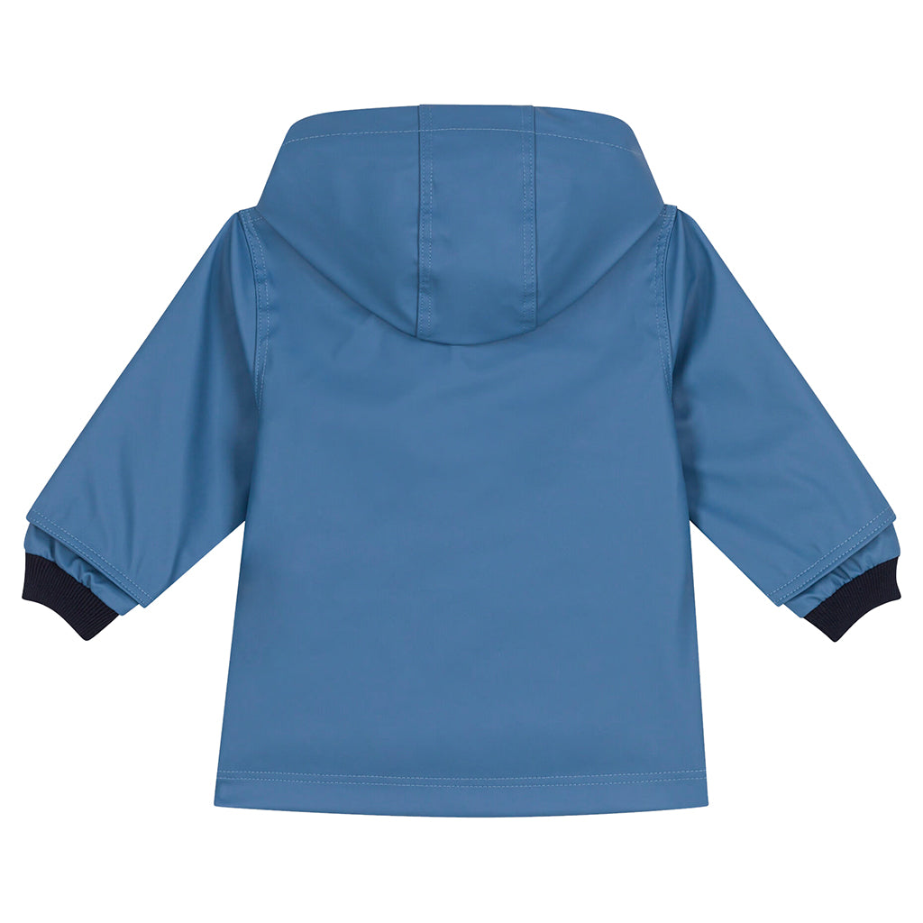 Petit Bateau Baby Iconic Raincoat Beach Blue