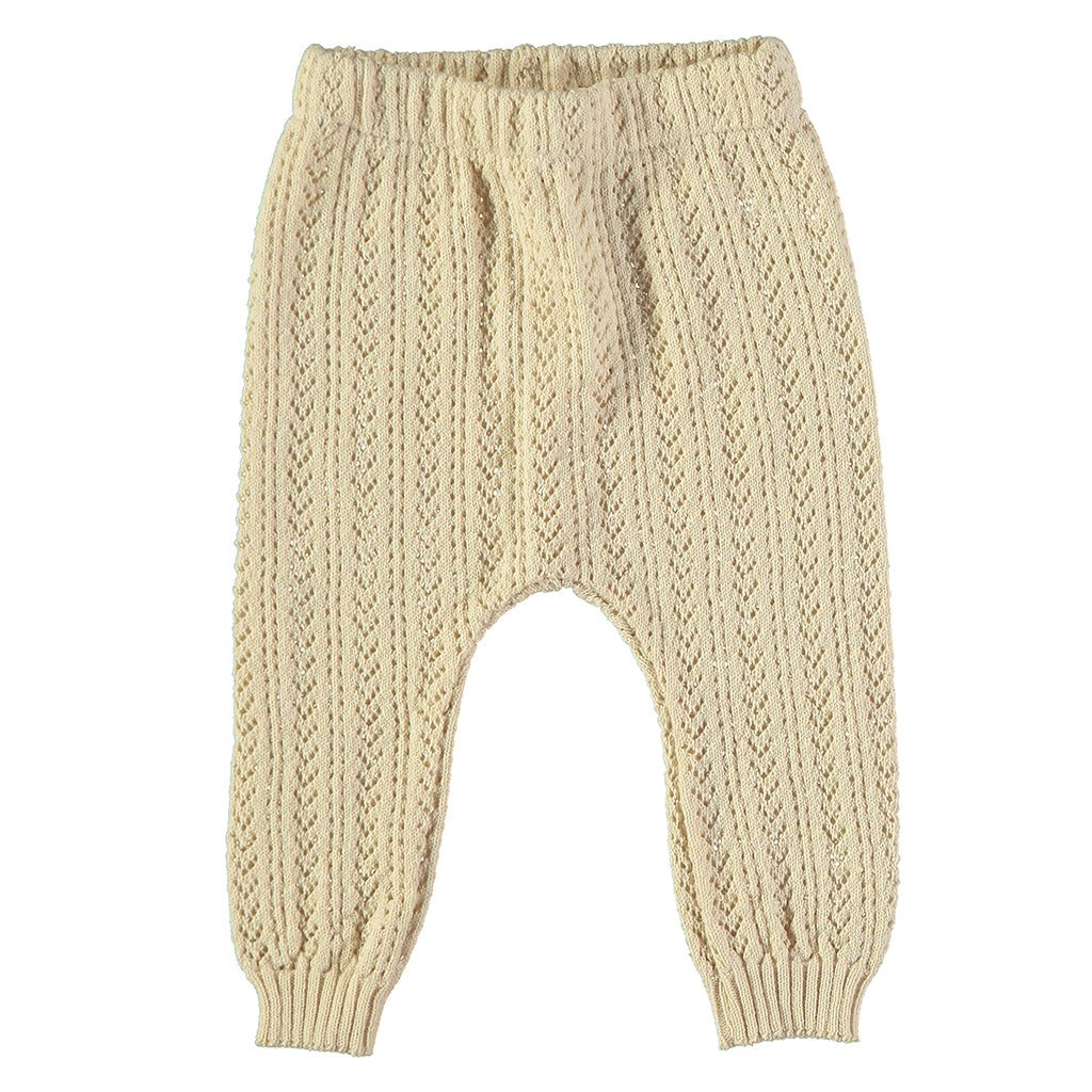 Pequeno Tocon Baby Fina Two Piece Set Natural Cream