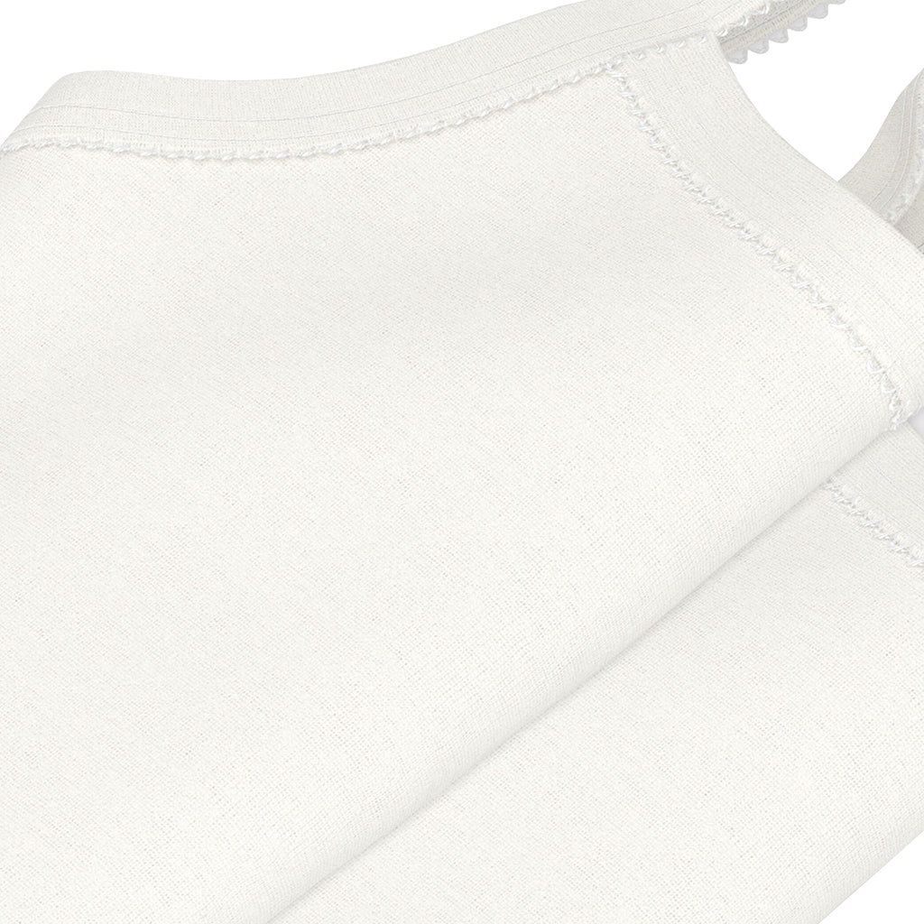 Petit Bateau Baby Set Of Two Bodysuits With Straps White