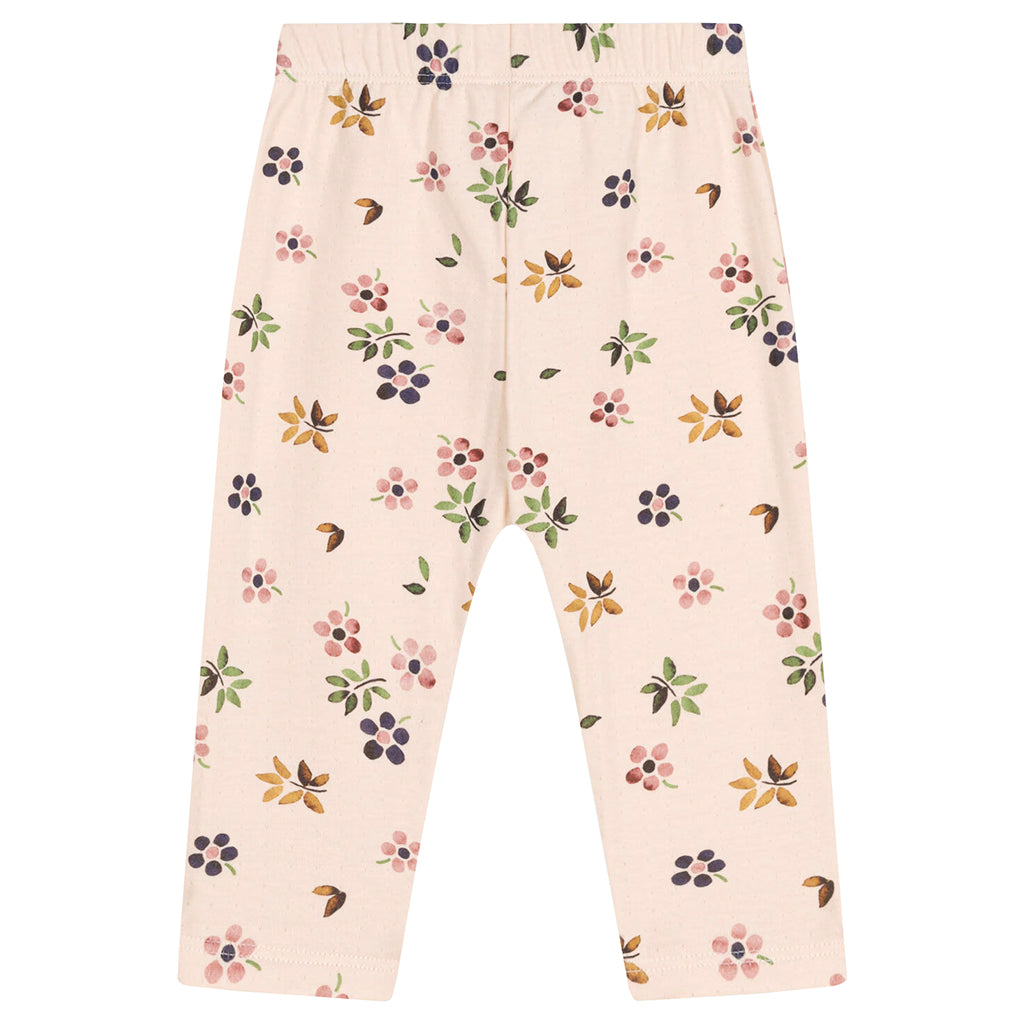 Petit Bateau Baby Cardigan & Pant Set Avalanche Cream Floral