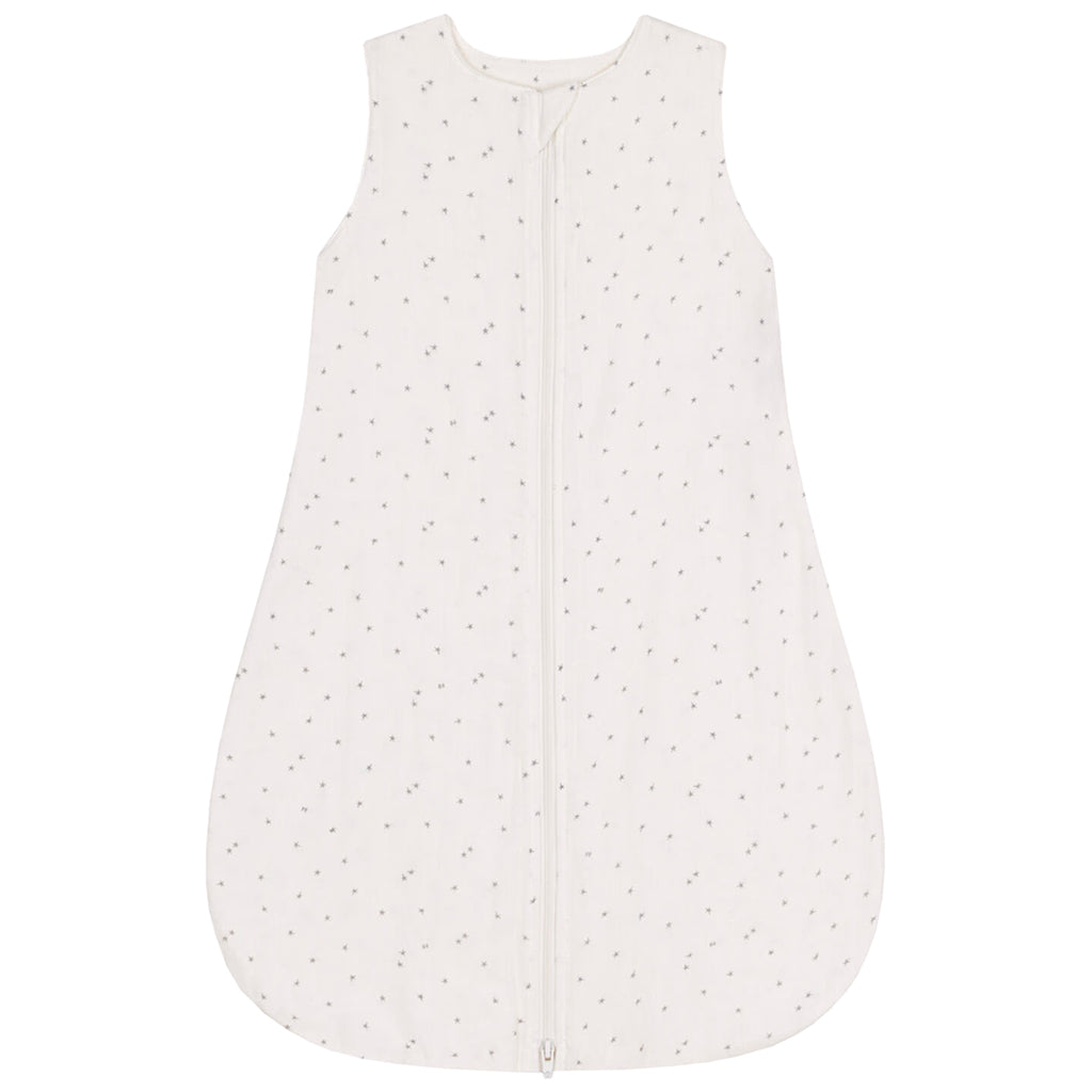 Petit Bateau Baby Sleepsac Misti Grey Star Print