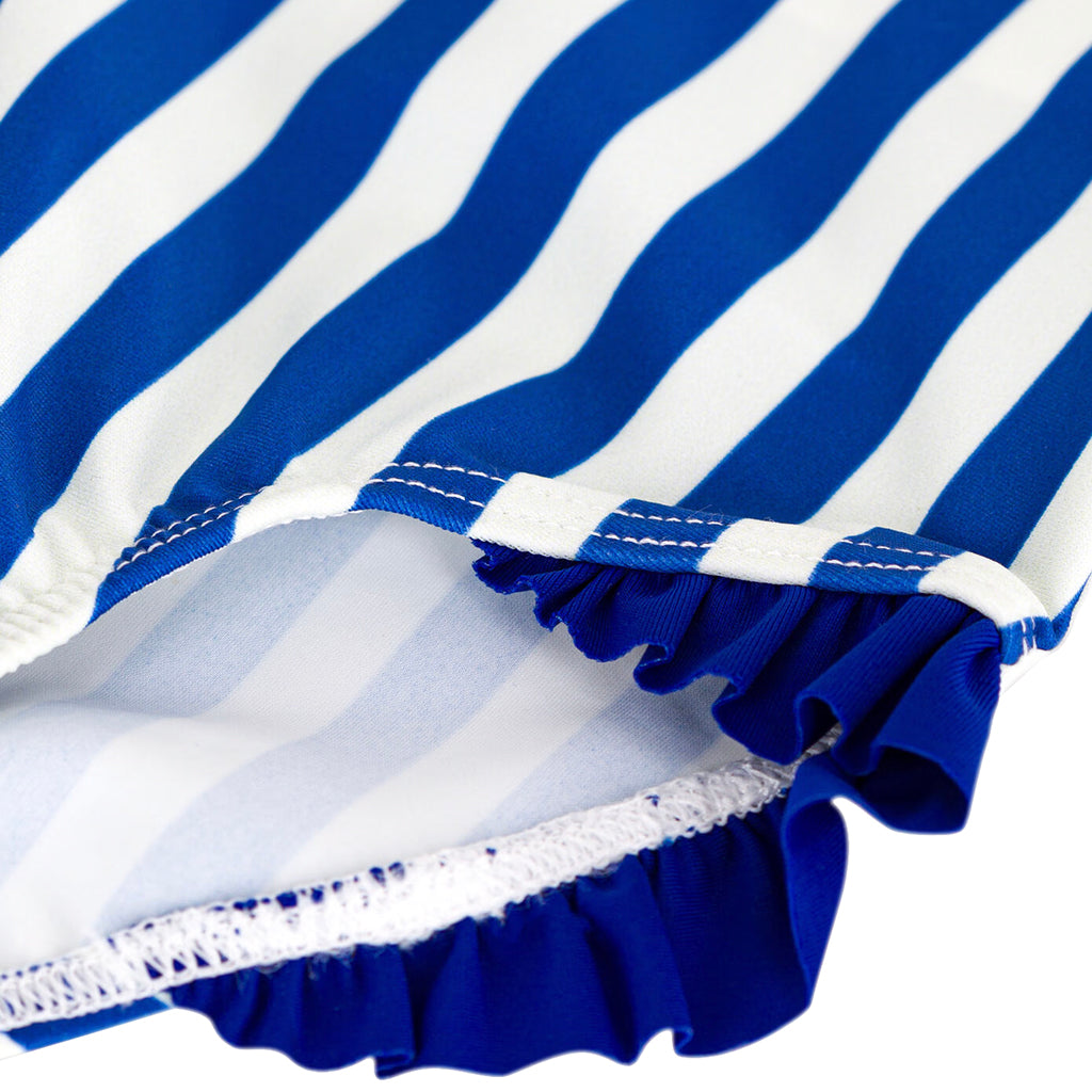 Petit Bateau Baby Swimsuit Surf Blue Stripes
