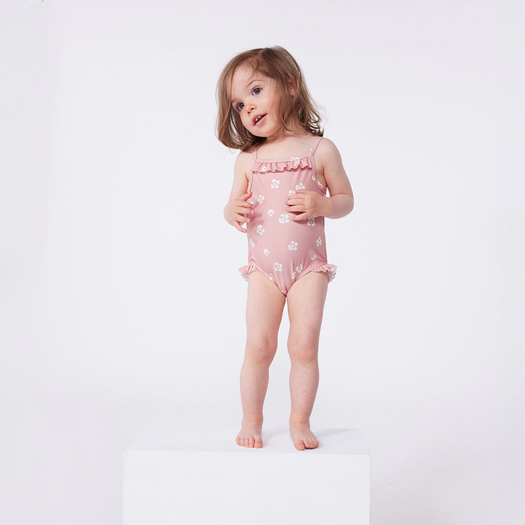 Petit Bateau Baby Swimsuit Charm Pink Floral