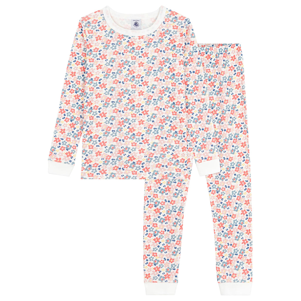 Petit Bateau Child Pyjamas Multicolour Floral Print