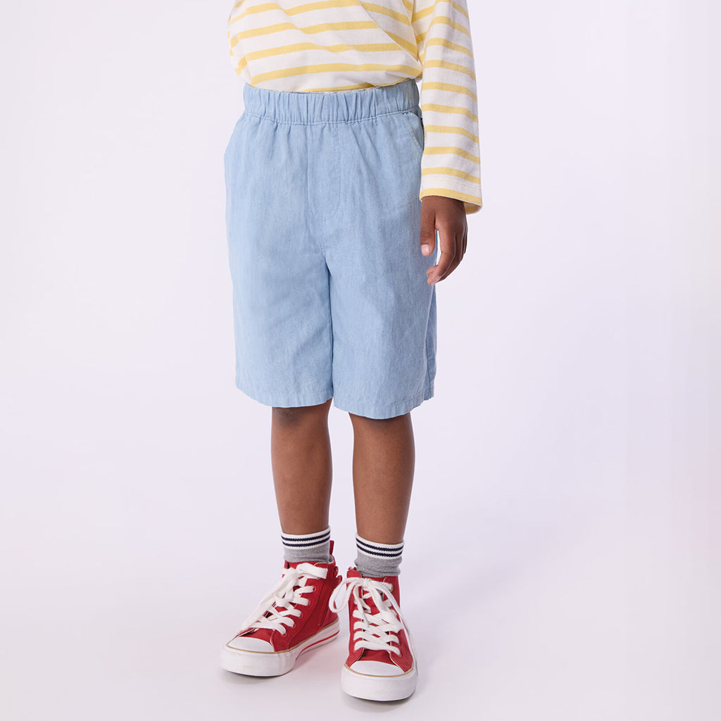 Petit Bateau Child Bermuda Shorts Light Blue
