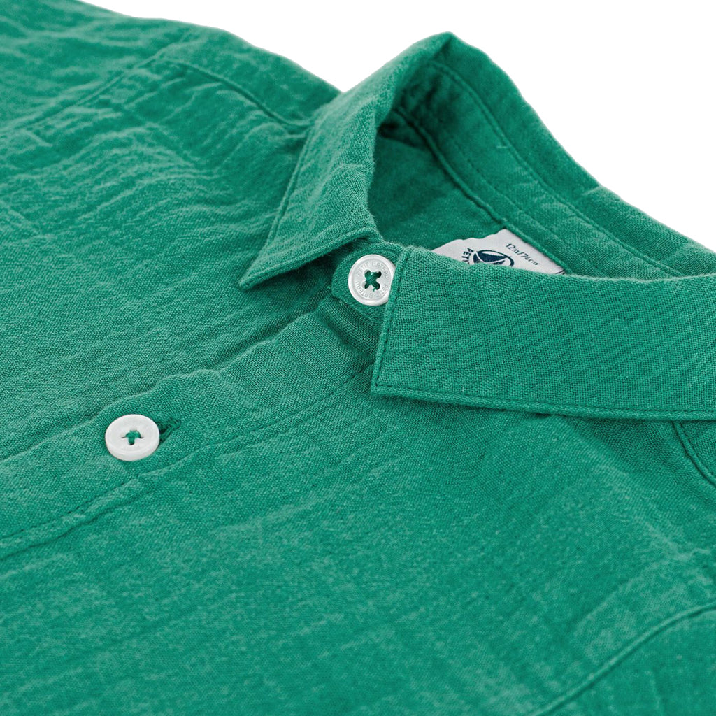 Petit Bateau Baby Shirt Green
