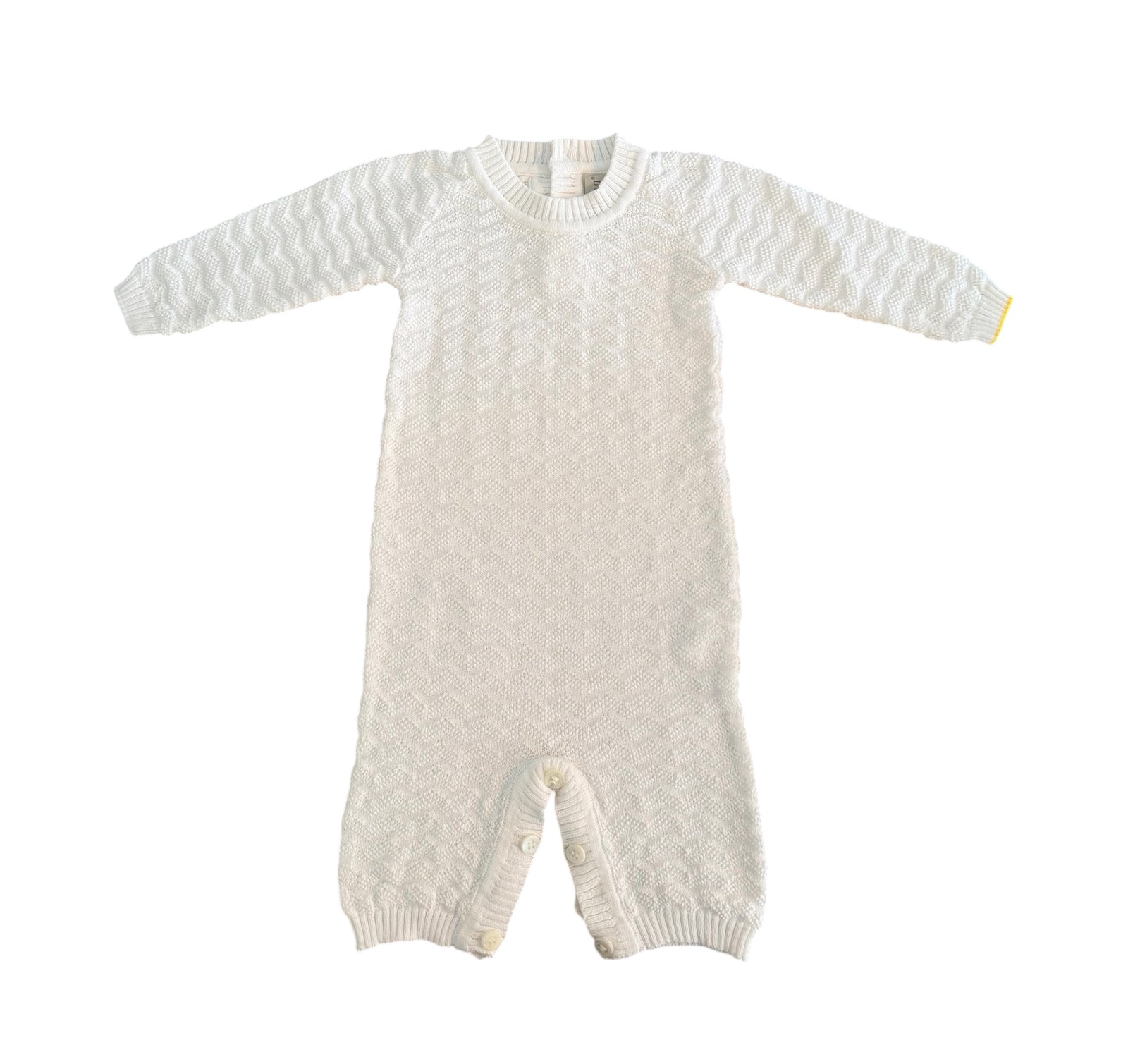 Gensami Baby Wave Knit Four Piece Set White