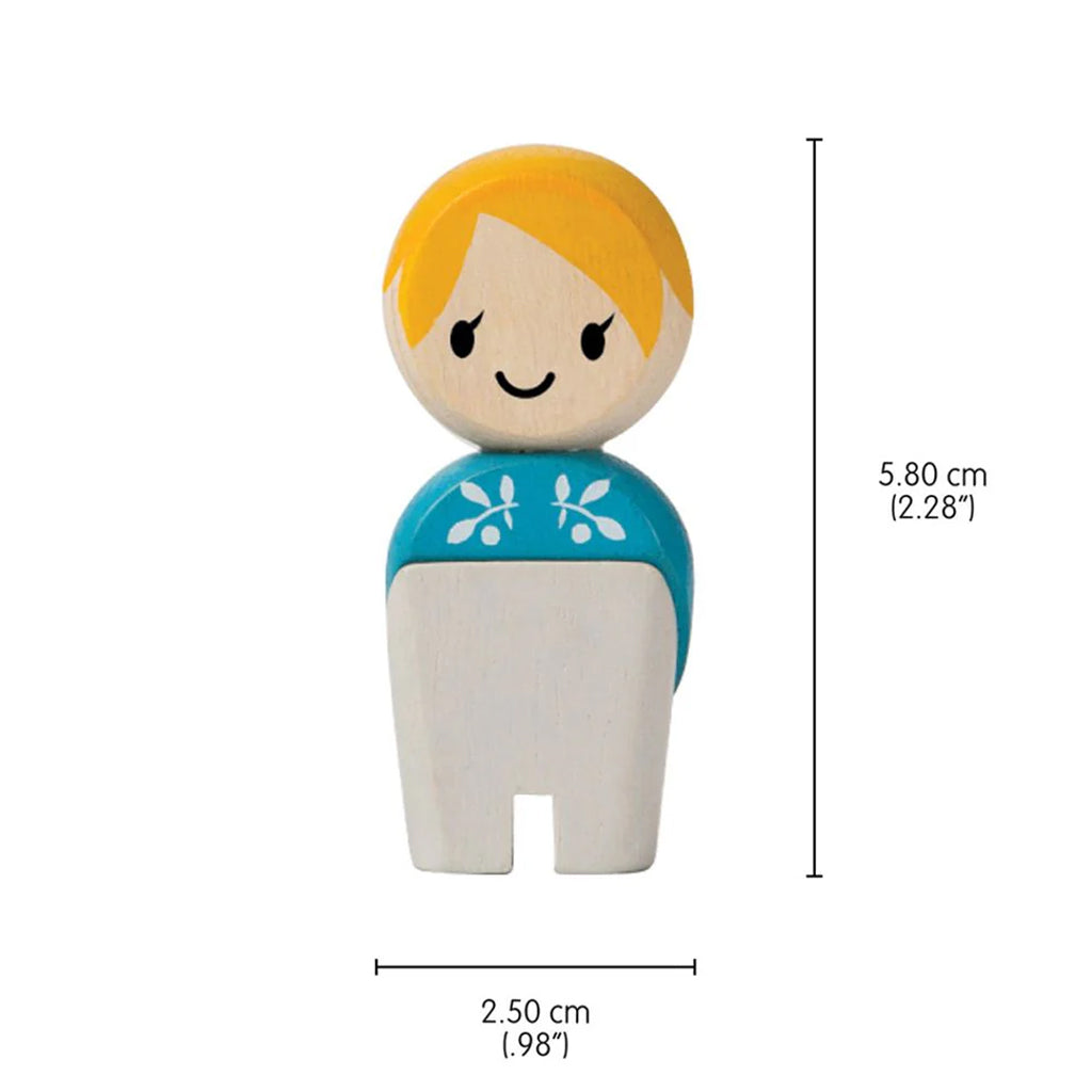 Plan Toys Dollhouse Family Light Skin Tone