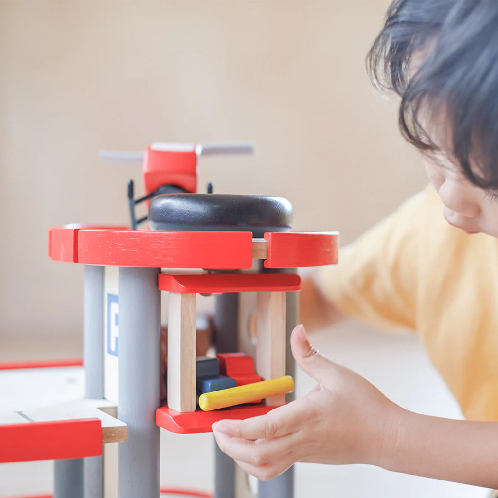 Plan Toys Parking Garage Set