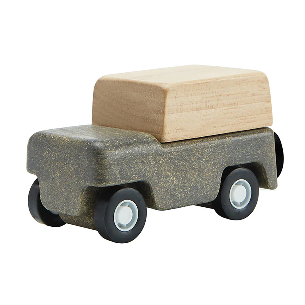 Plan Toys Grey Wagon Car