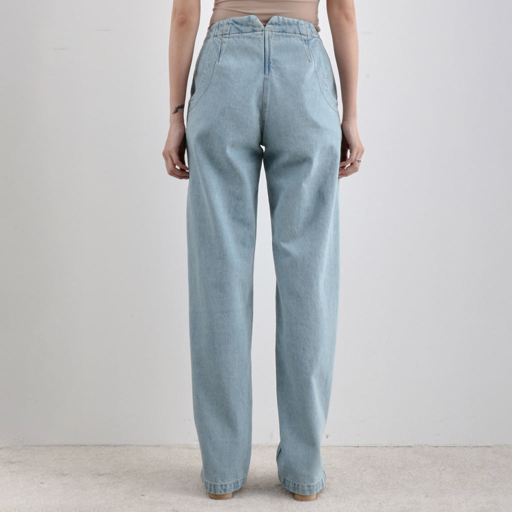 Rachel Comey Woman Evey Pants Celeste Blue Denim