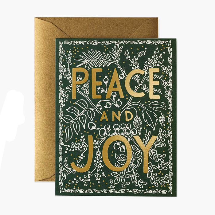 Rifle Paper Co. Boxed Set of Evergreen Peace Card