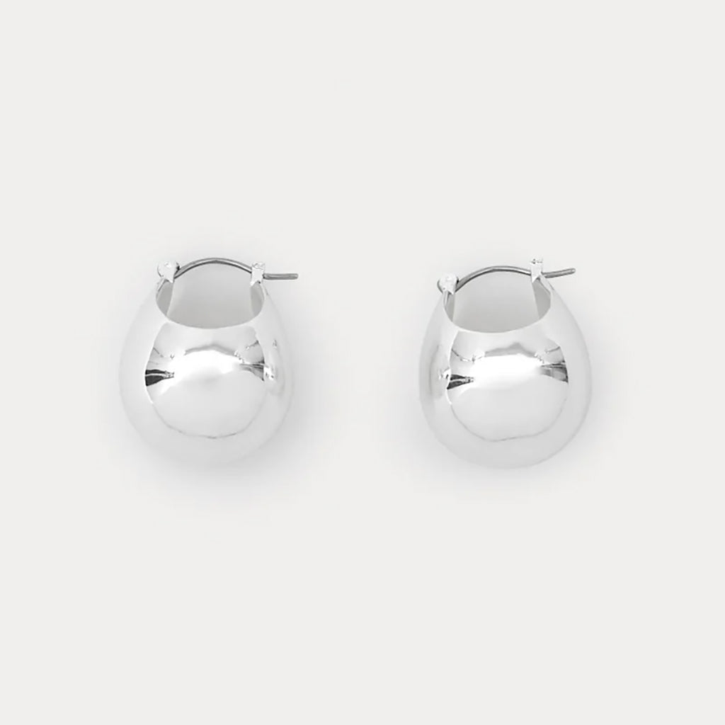 Rachel Comey Woman Keel Hoop Earrings Silver