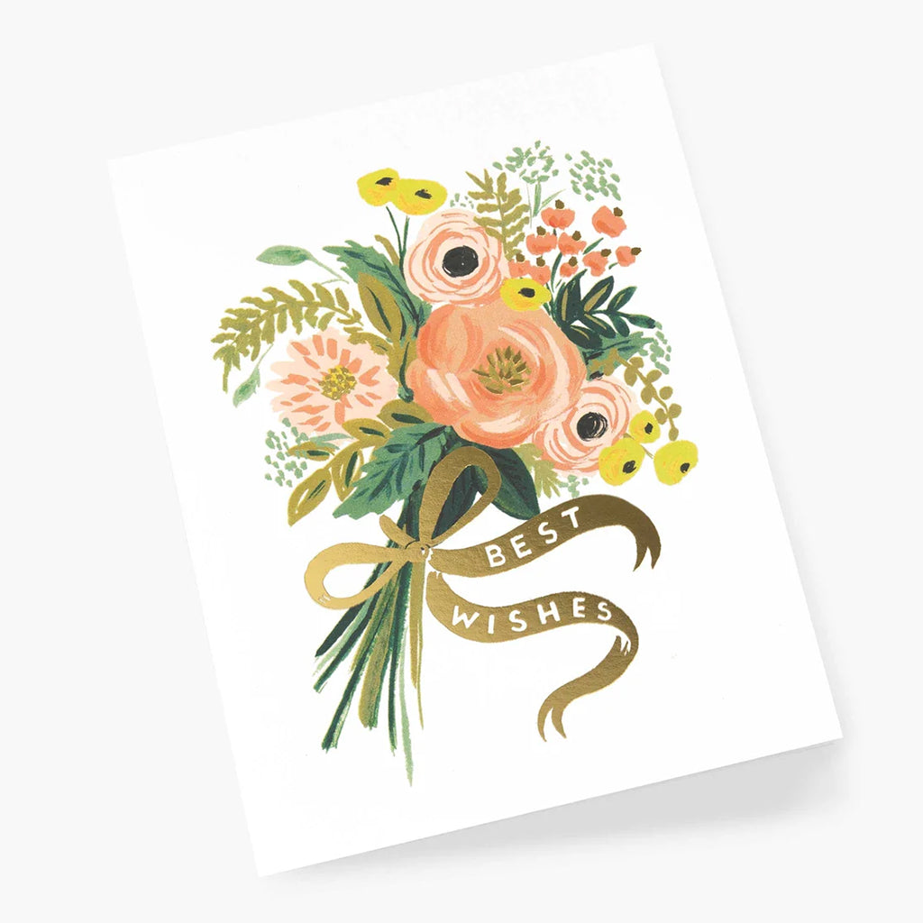 Rifle Paper Co. Best Wishes Bouquet Card