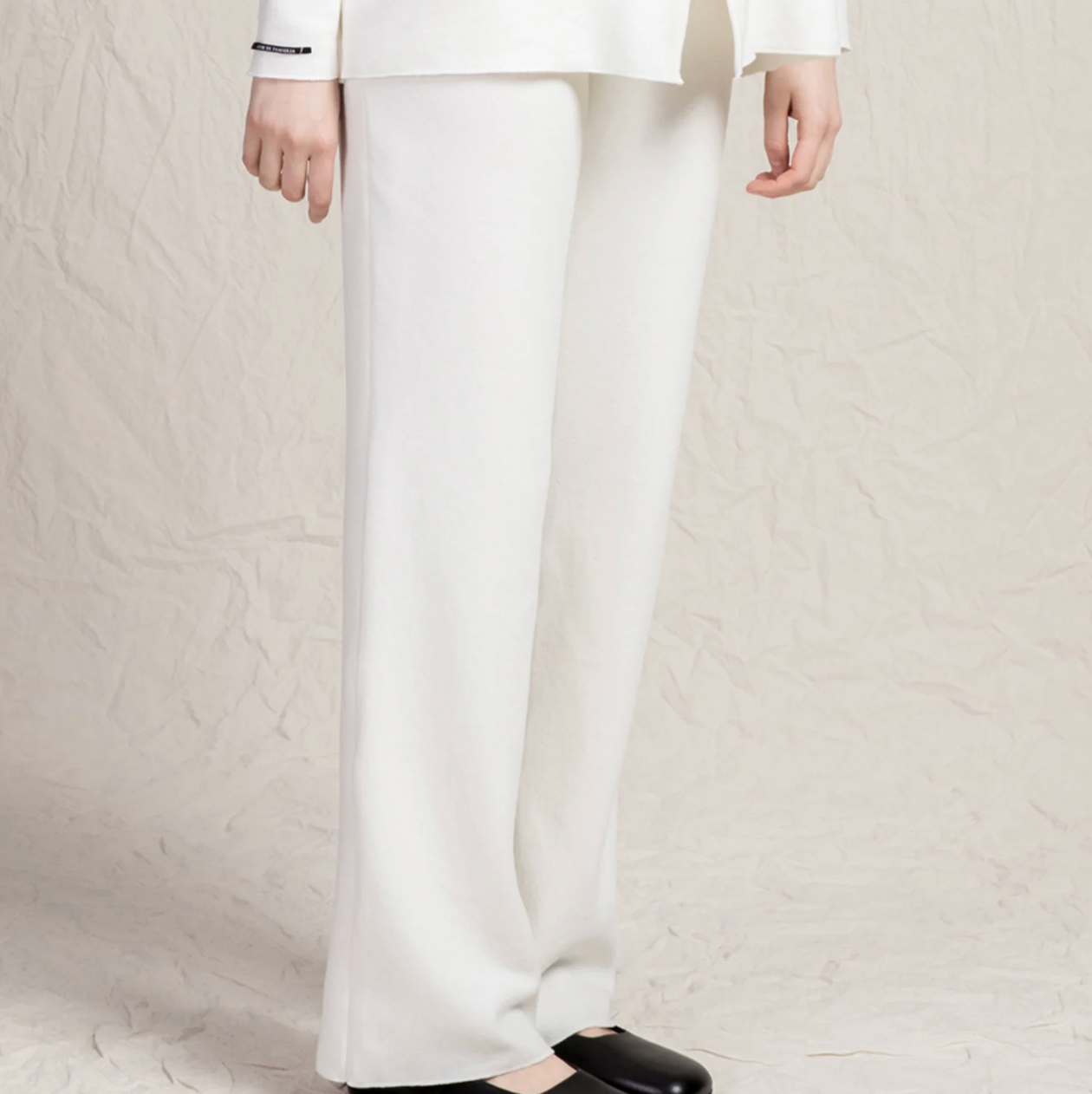 Album Di Famiglia Unisex Basic Trousers JP Black