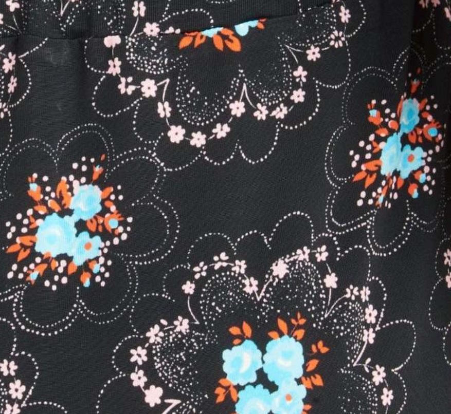 Rachel Comey Woman Atlas Pants Black Medallion Floral Print