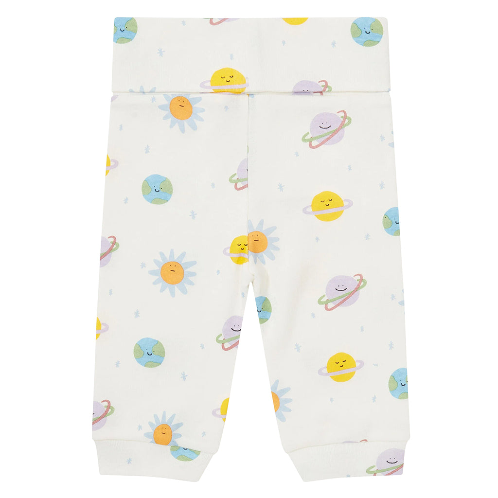 Stella McCartney Baby Leggings With Planets Print White