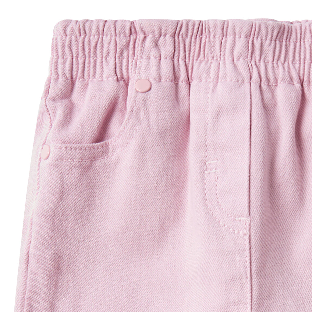 Stella McCartney Baby Pants With Scalloped Hem Pink